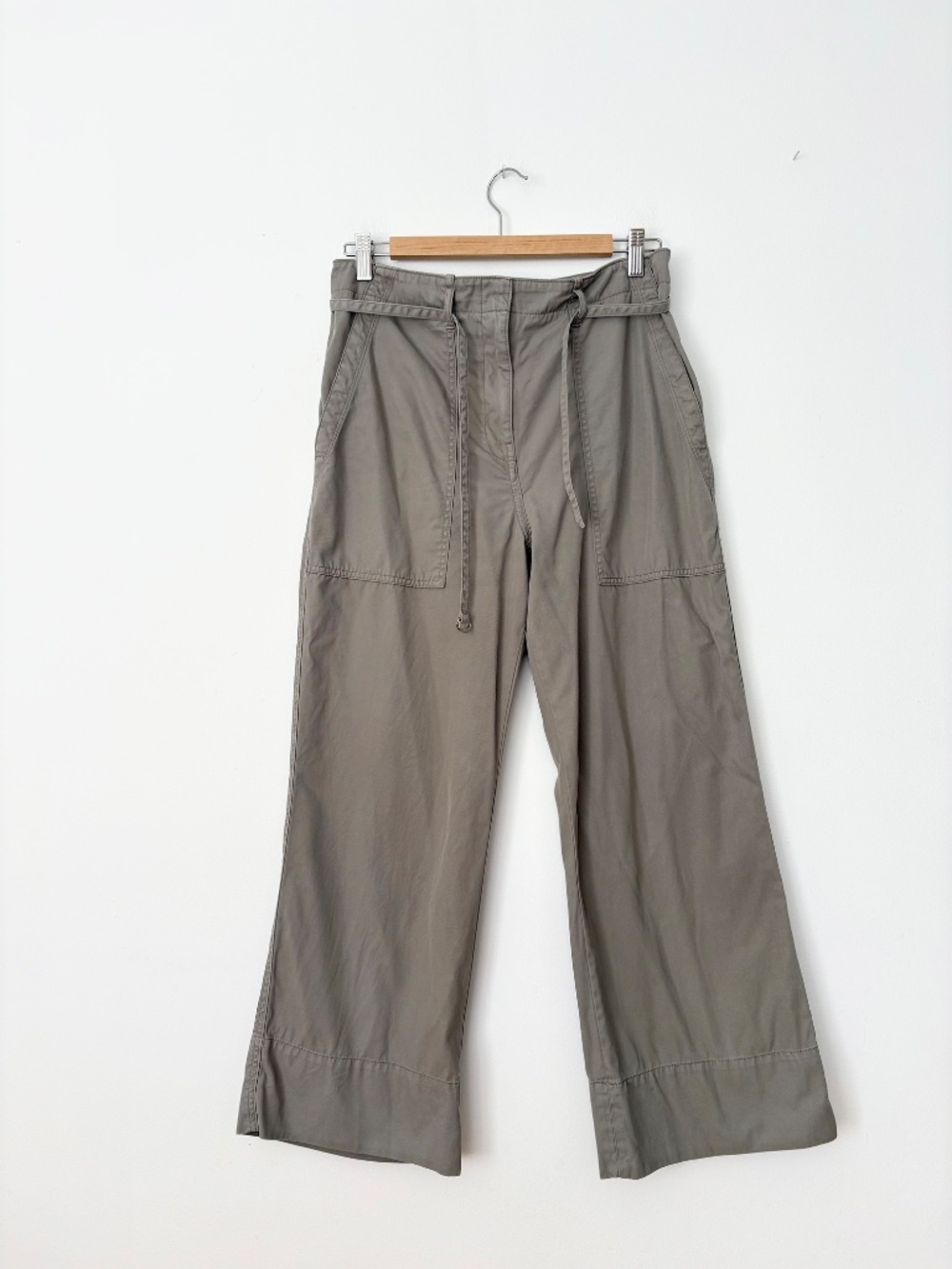 Y2K club Monaco belted utility culottes - Picture 3 of 7
